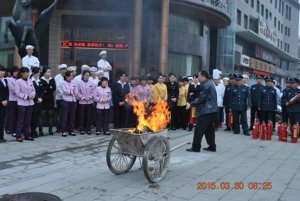 2015年玉豐國際大酒店消防演習(xí)